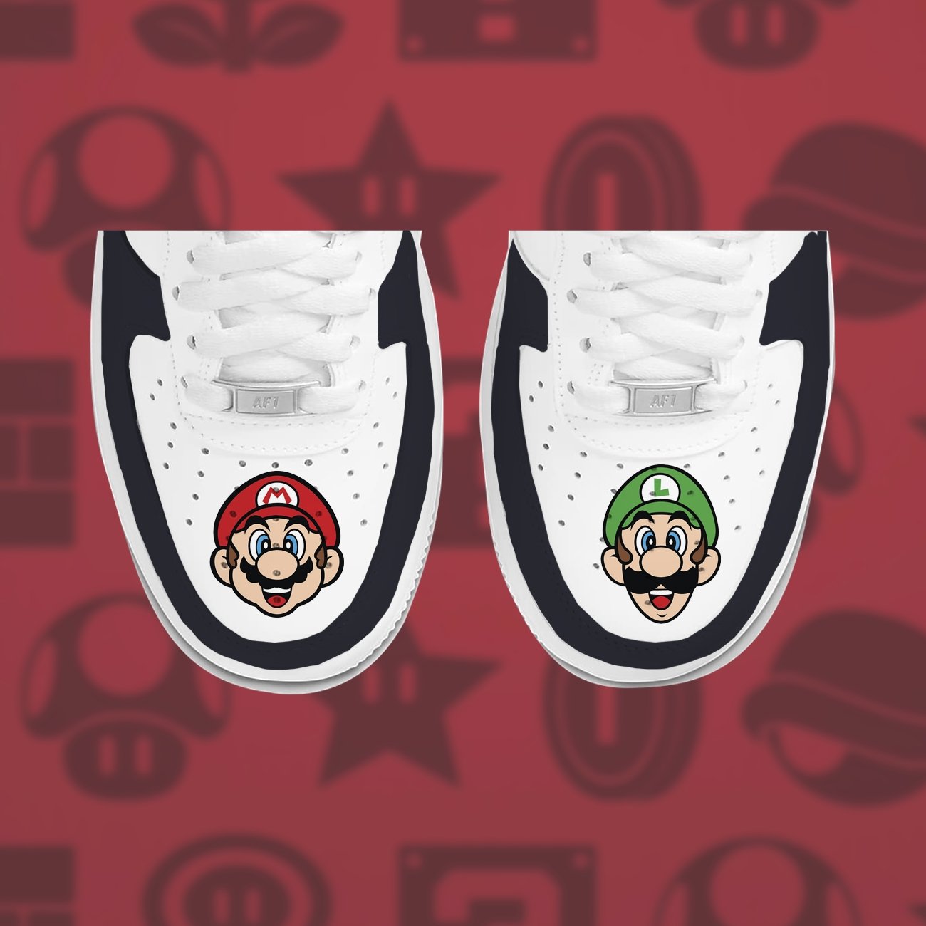 Air Force 1 x Mario Bros - Art Force Custom