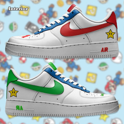 Air Force 1 x Mario & Luigi - Art Force Custom