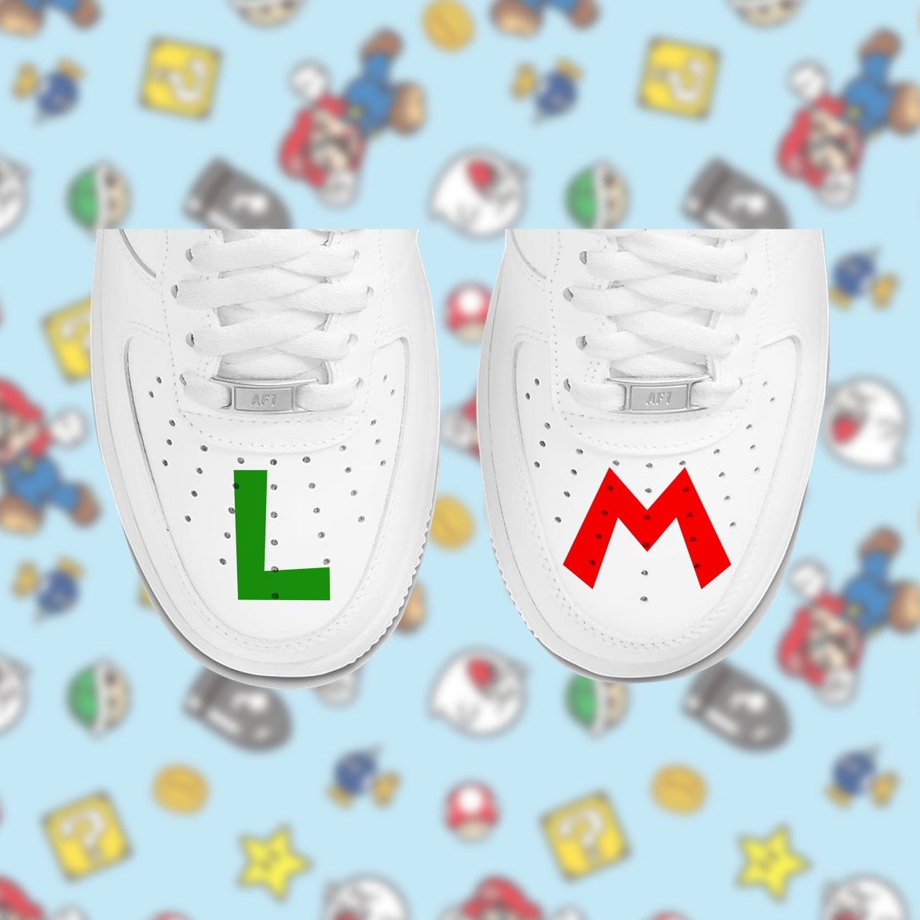 Air Force 1 x Mario & Luigi - Art Force Custom