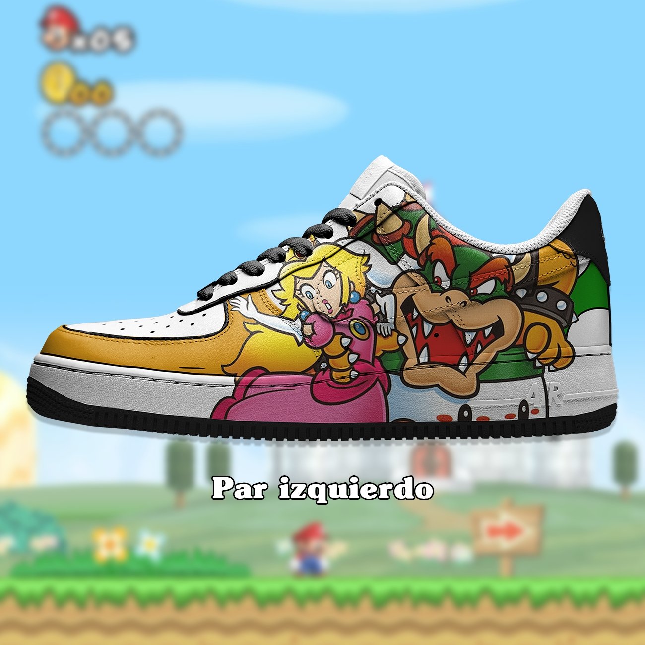 Air Force 1 x Mario vs Bowser - Art Force Custom