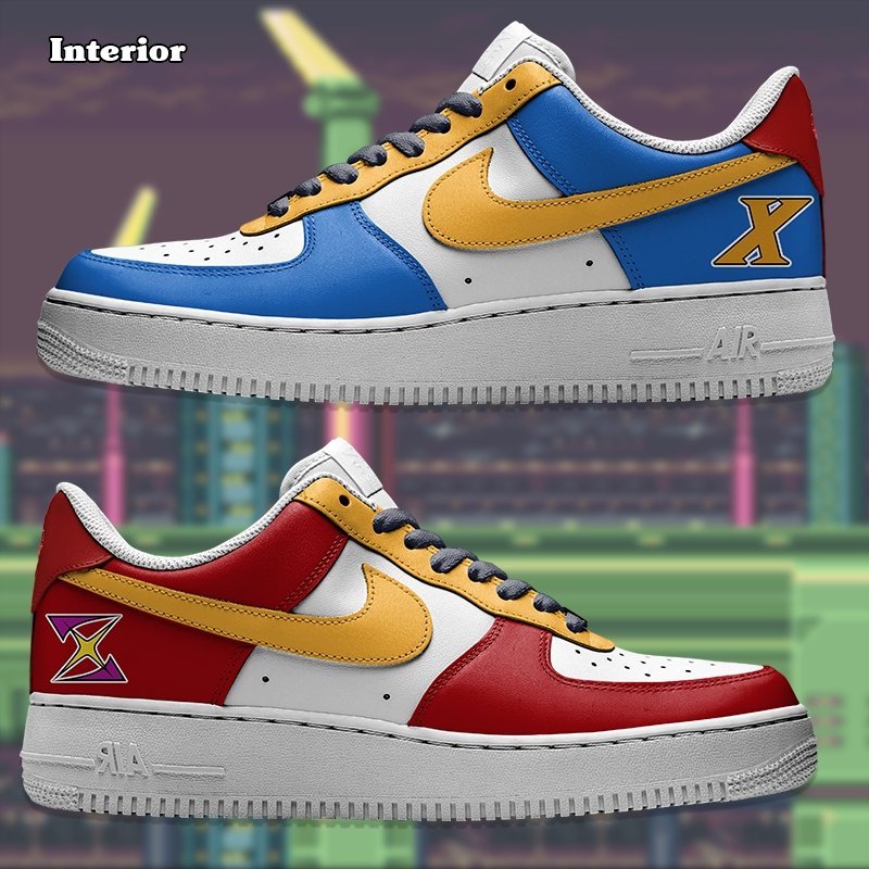 Air Force 1 x Megaman X - Art Force Custom