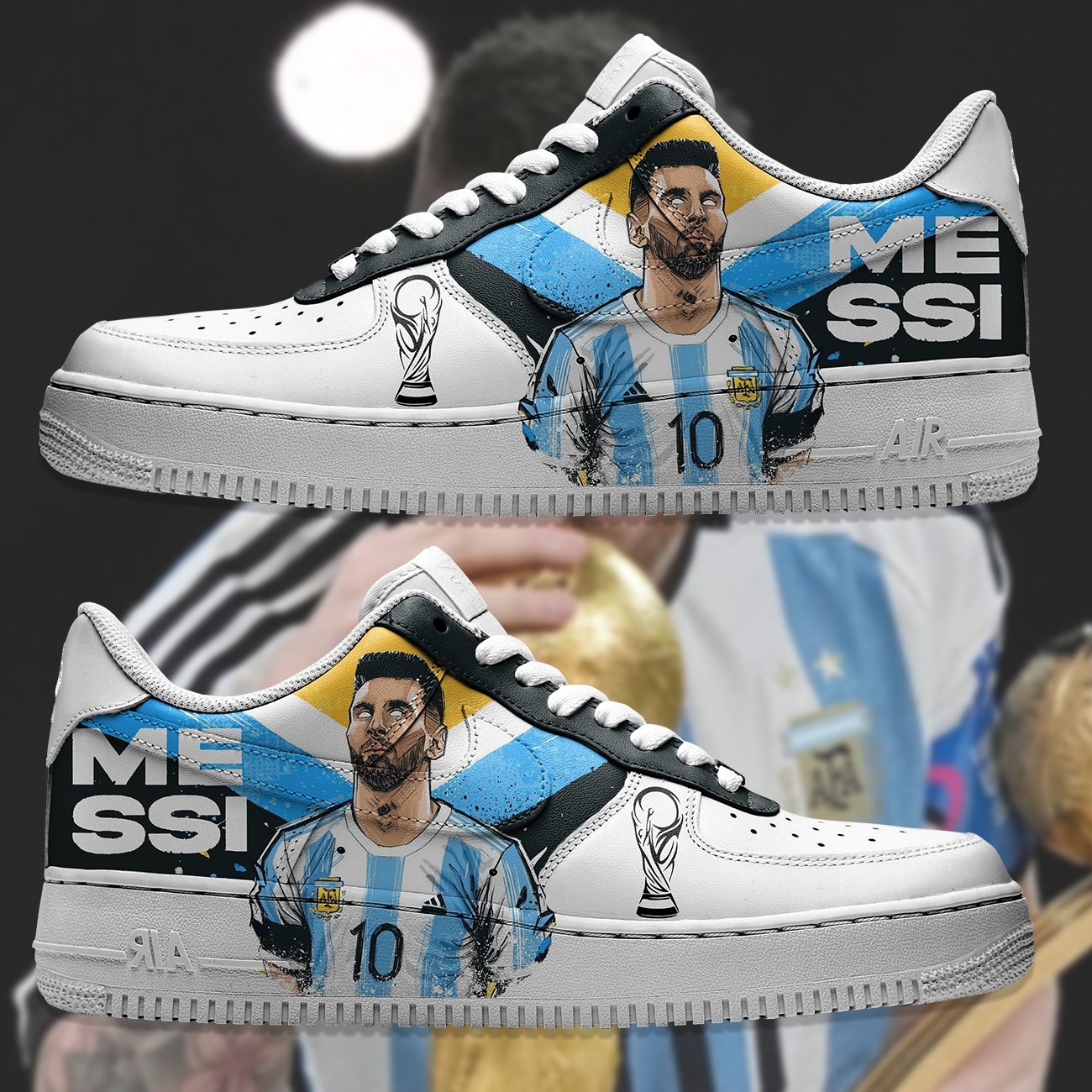 Air Force 1 x Messi Mundial - Art Force Custom