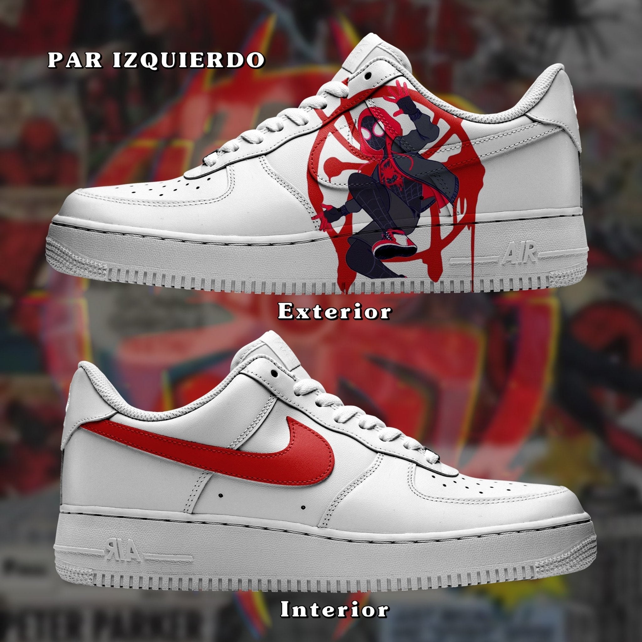 Air Force 1 x Miles & Gwen - Art Force Custom