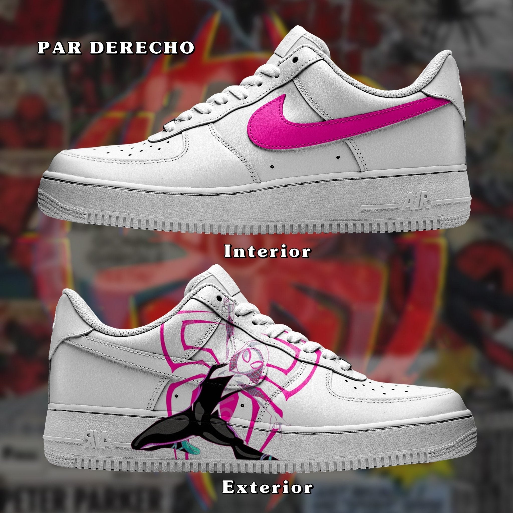 Air Force 1 x Miles & Gwen - Art Force Custom