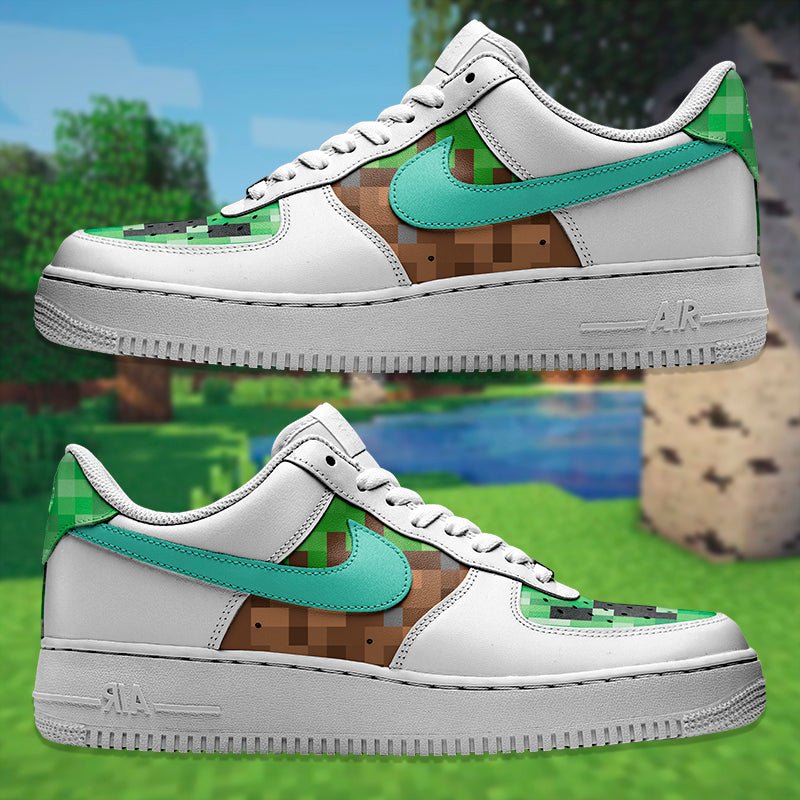 Air Force 1 x Minecraft - Art Force Custom