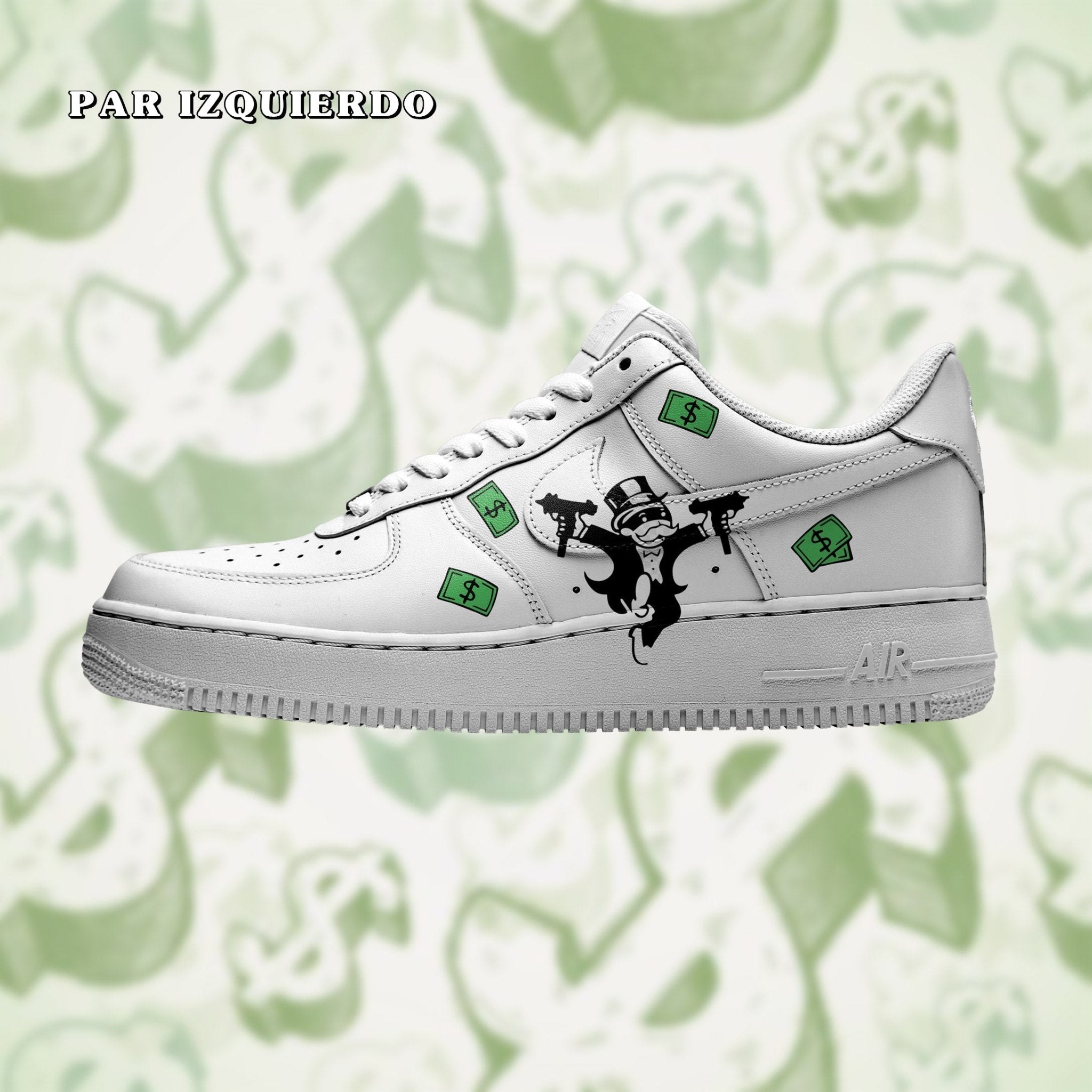 Air Force 1 x Monopoly money - Art Force Custom