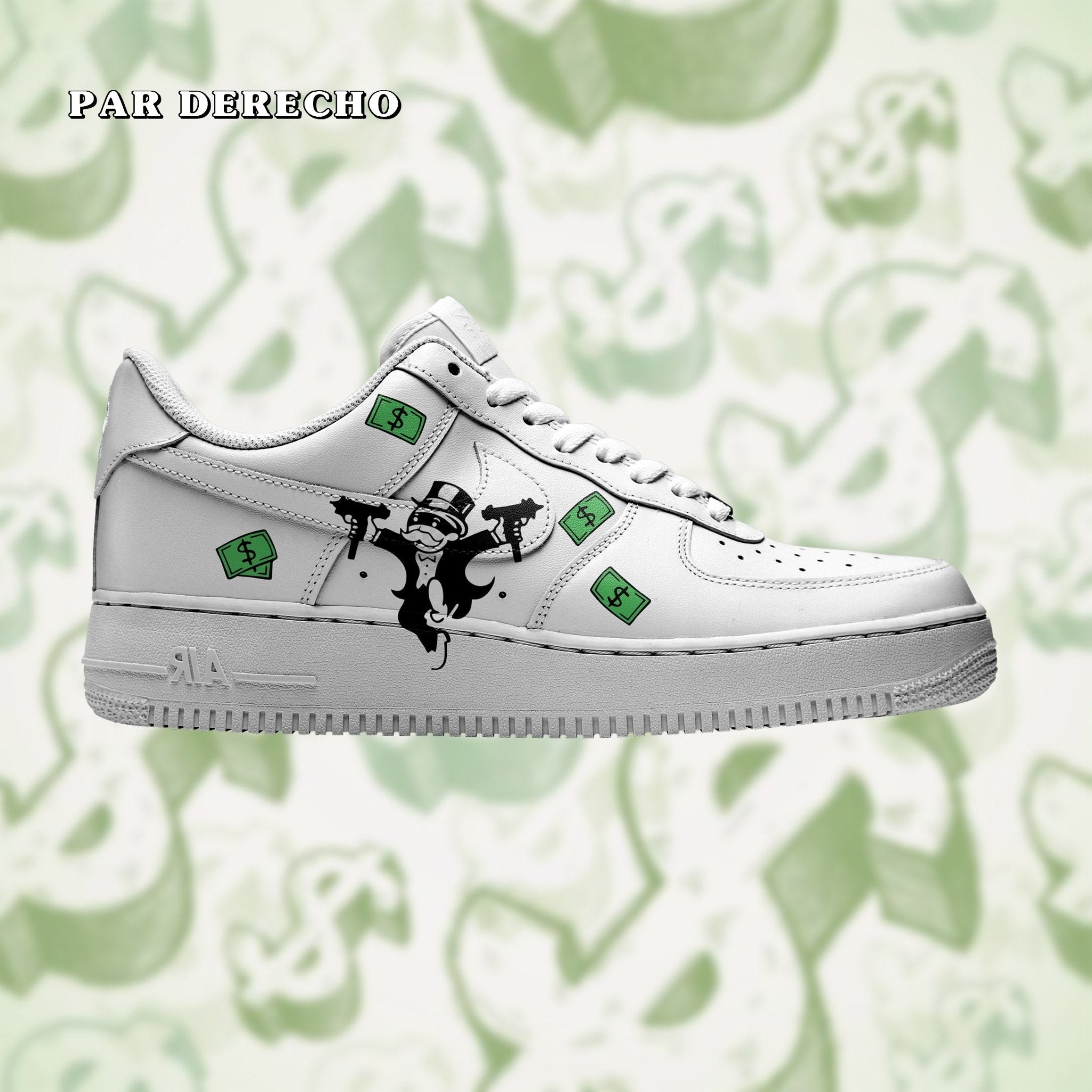 Air Force 1 x Monopoly money - Art Force Custom