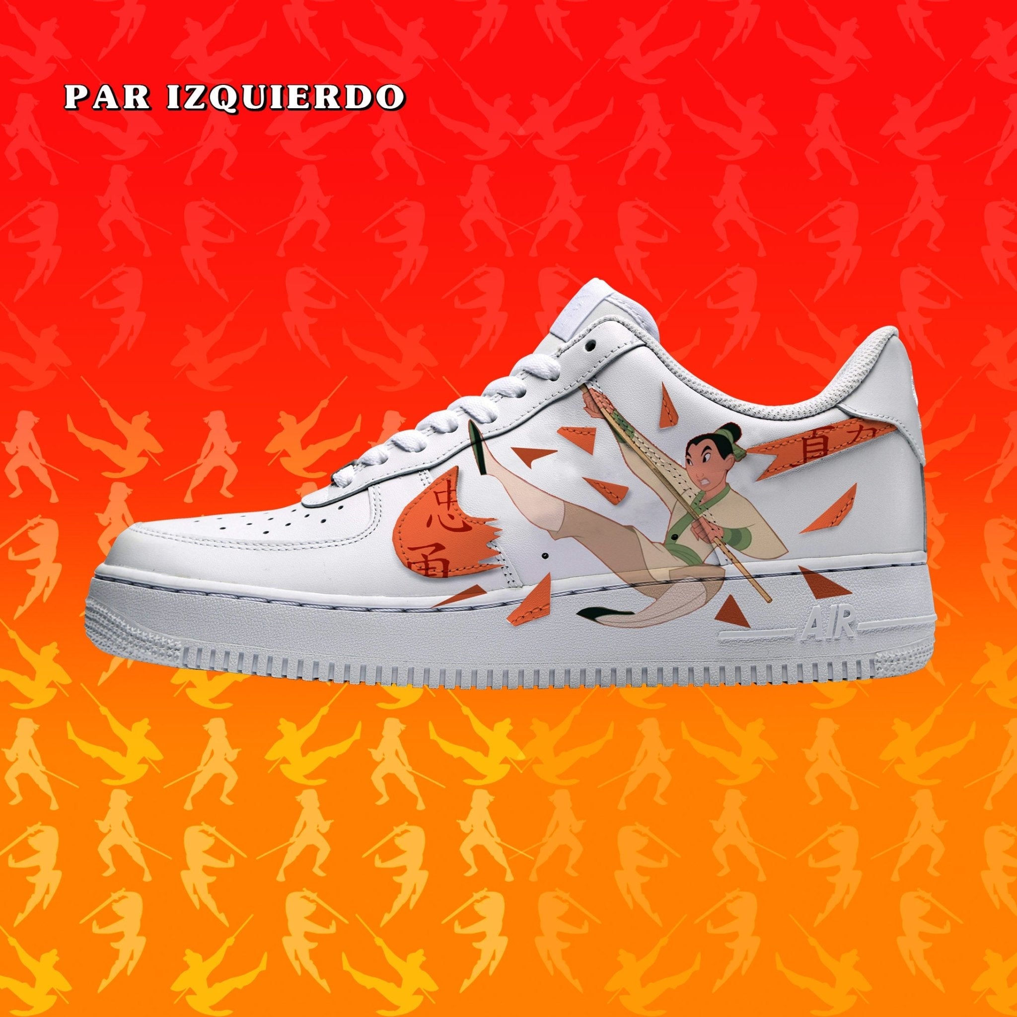 Air Force 1 x Mulán Guerrera - Art Force Custom