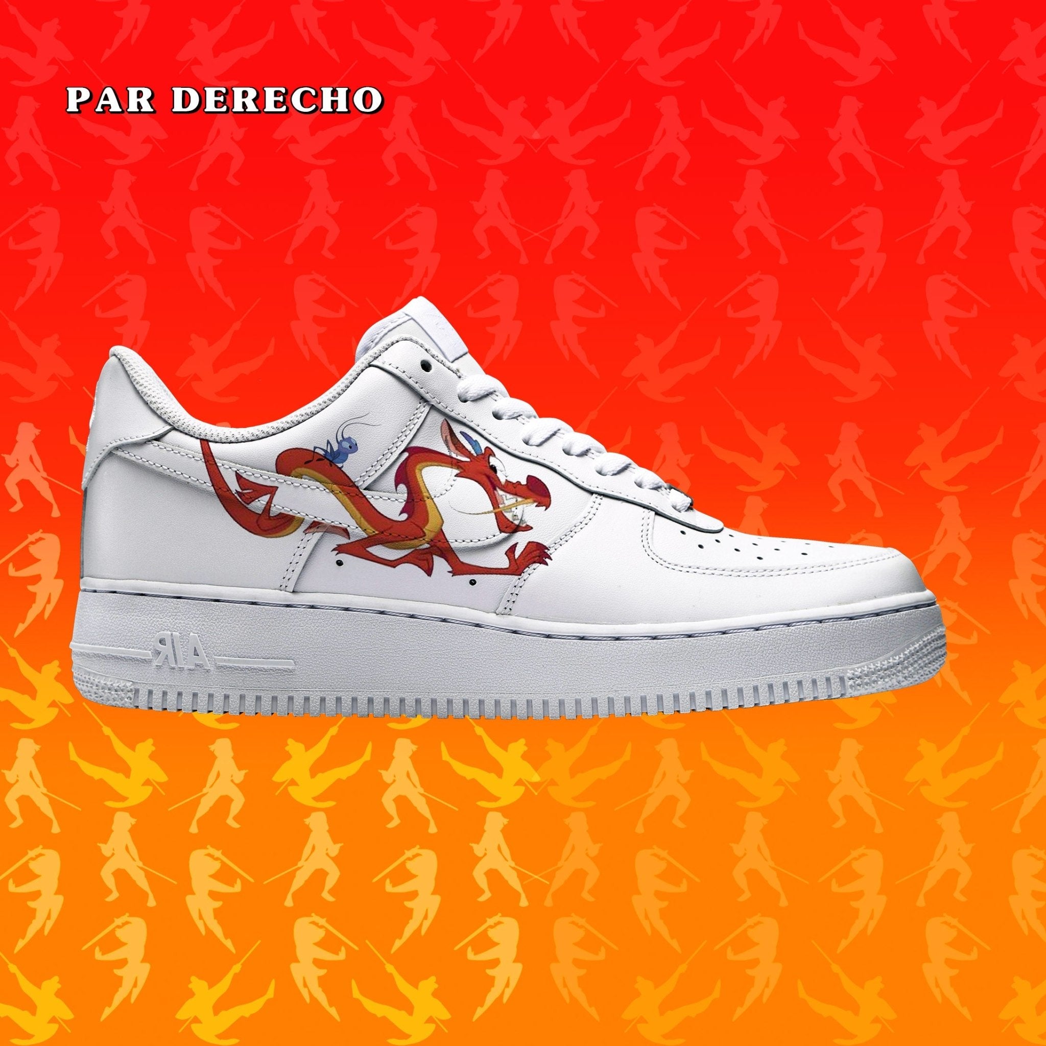 Air Force 1 x Mulán Guerrera - Art Force Custom