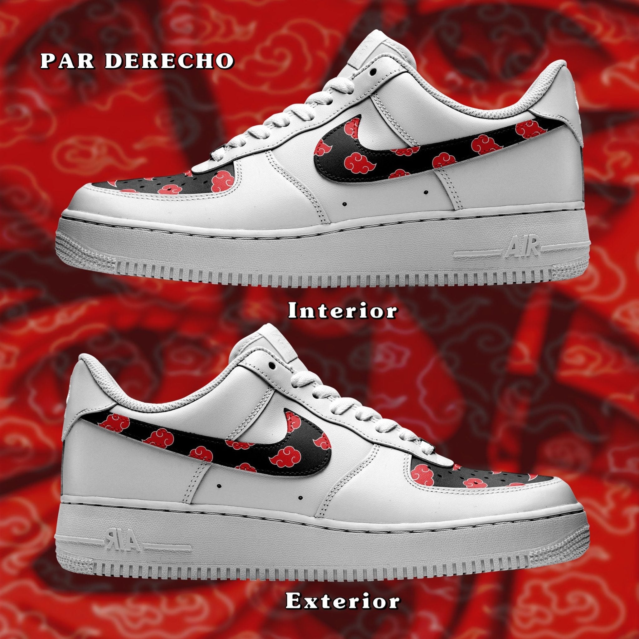 Air Force 1 x Naruto Akatsuki - Art Force Custom