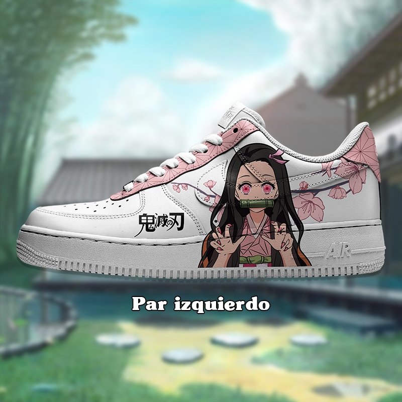 Air Force 1 x Nezuko y Tanjiro - Art Force Custom