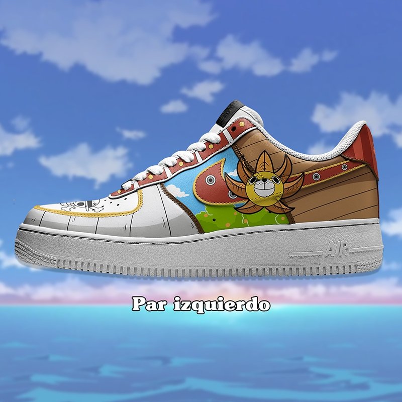 Air Force 1 x One Piece Barcos - Art Force Custom