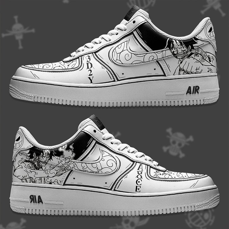 Air Force 1 x One Piece B&N - Art Force Custom