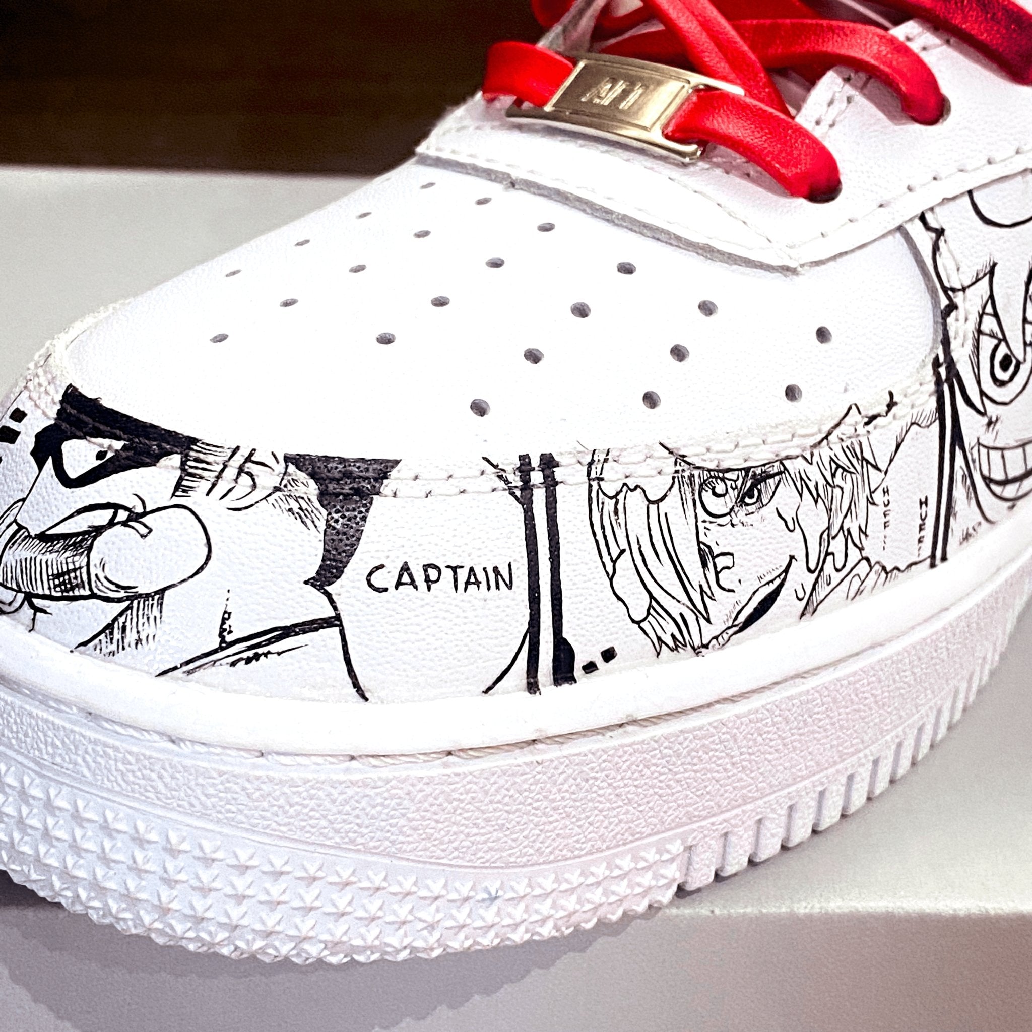 Air Force 1 x One Piece Manga - Art Force Custom