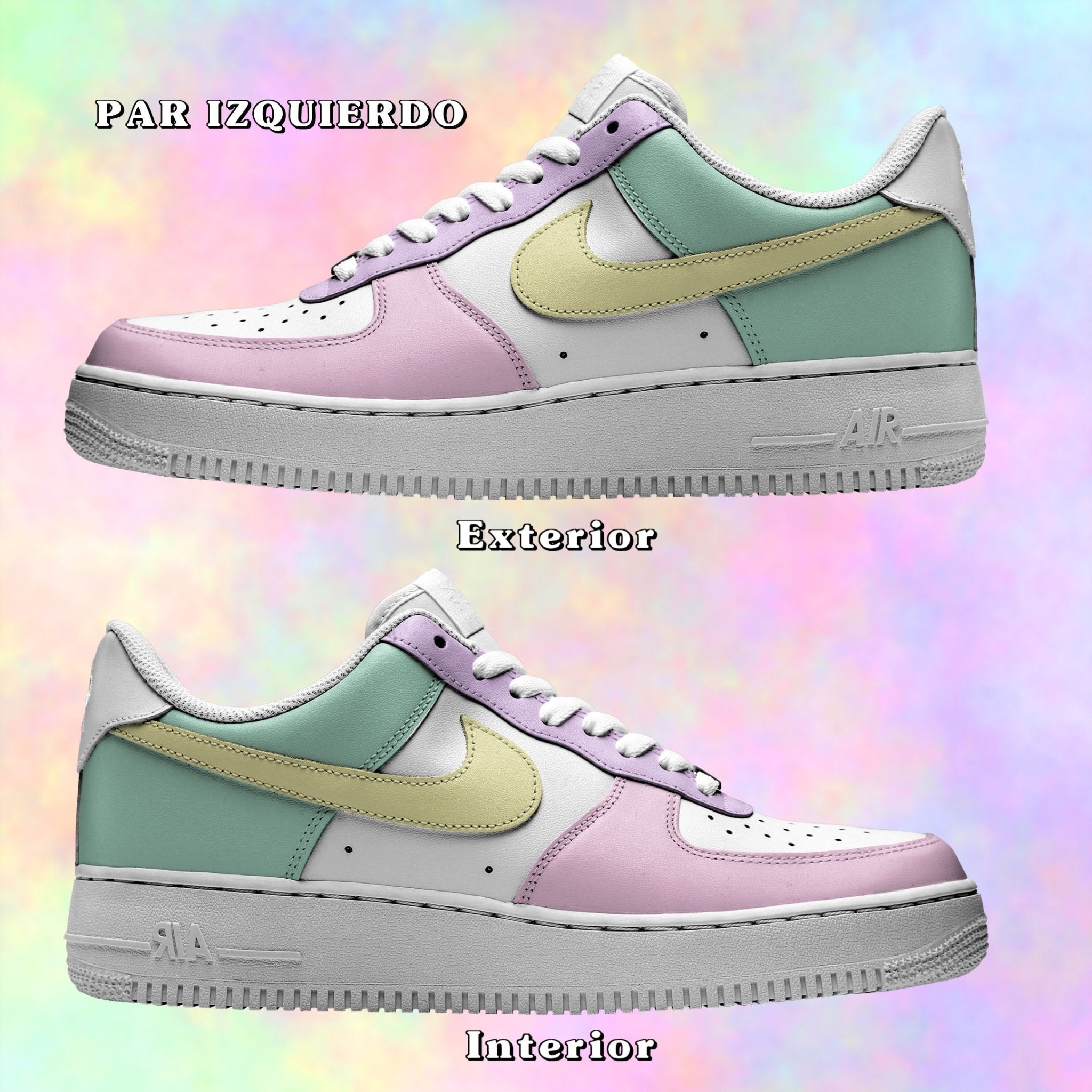 Air Force 1 x Pastel - Art Force Custom