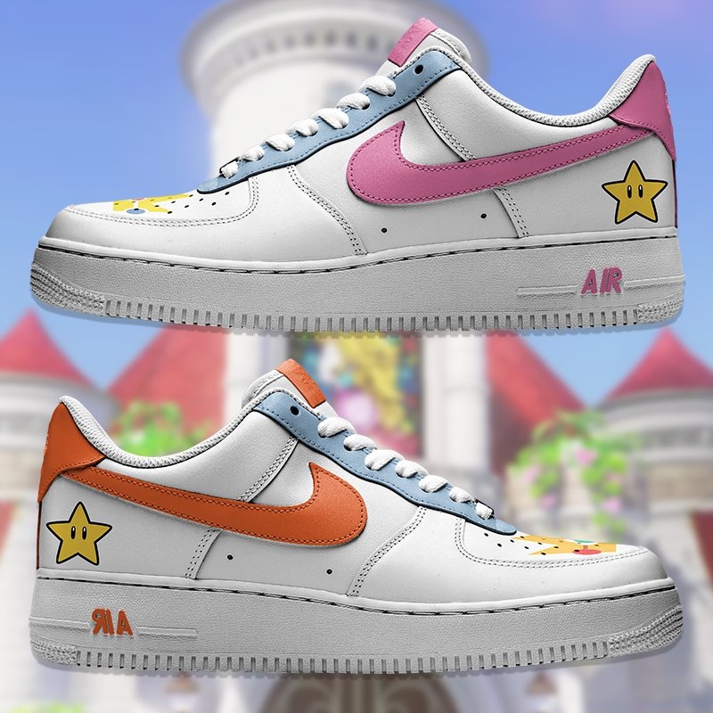 Air Force 1 x Peach & Daisy - Art Force Custom