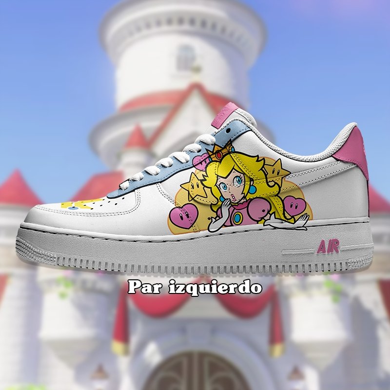 Air Force 1 x Peach & Daisy - Art Force Custom