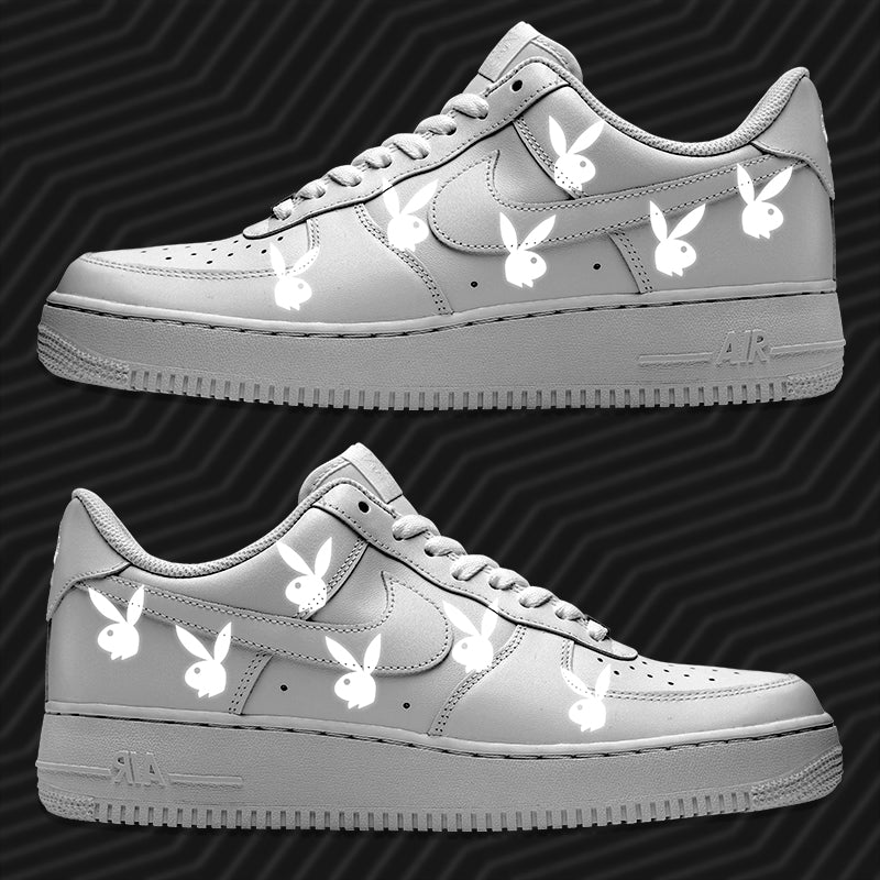 Air Force 1 x Playboy (Reflectivo) - Art Force Custom