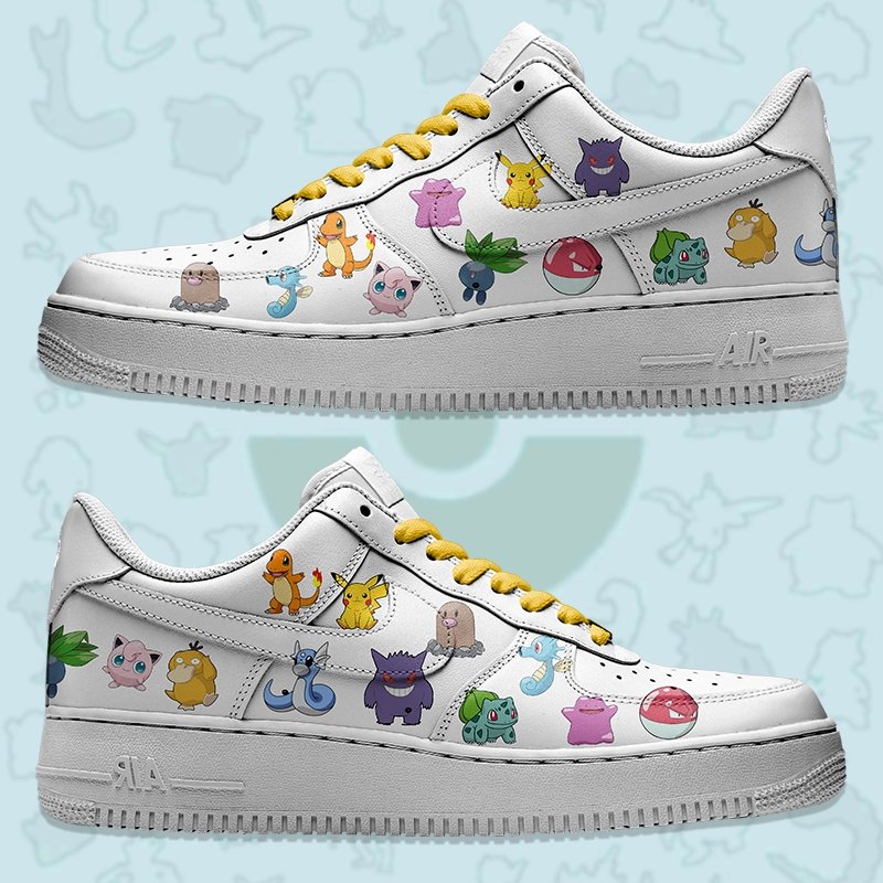 Air Force 1 x Pokemon - Art Force Custom