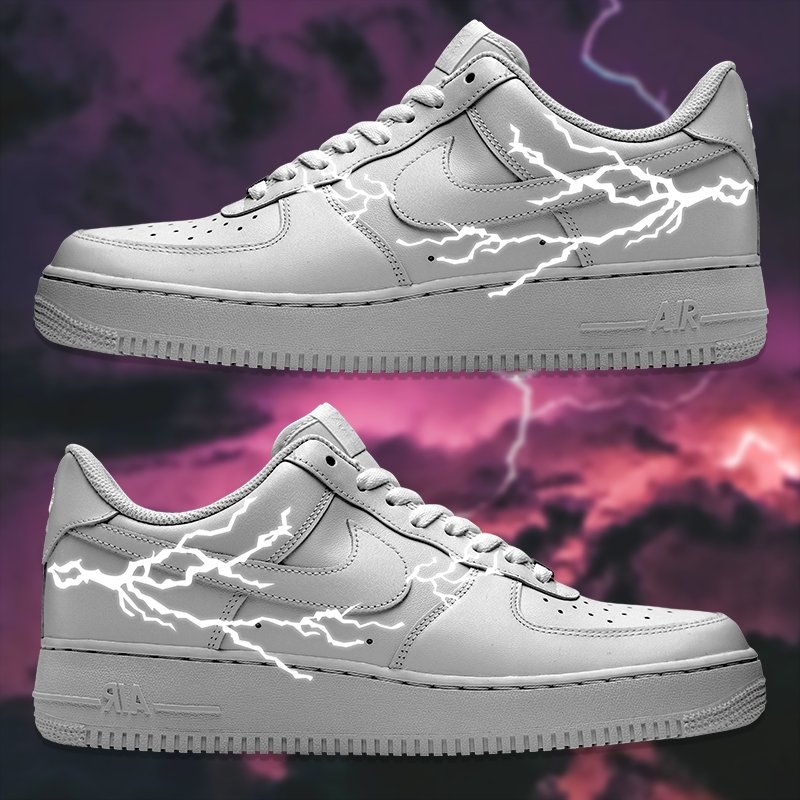 Air Force 1 x Rayos (Reflectivo) - Art Force Custom