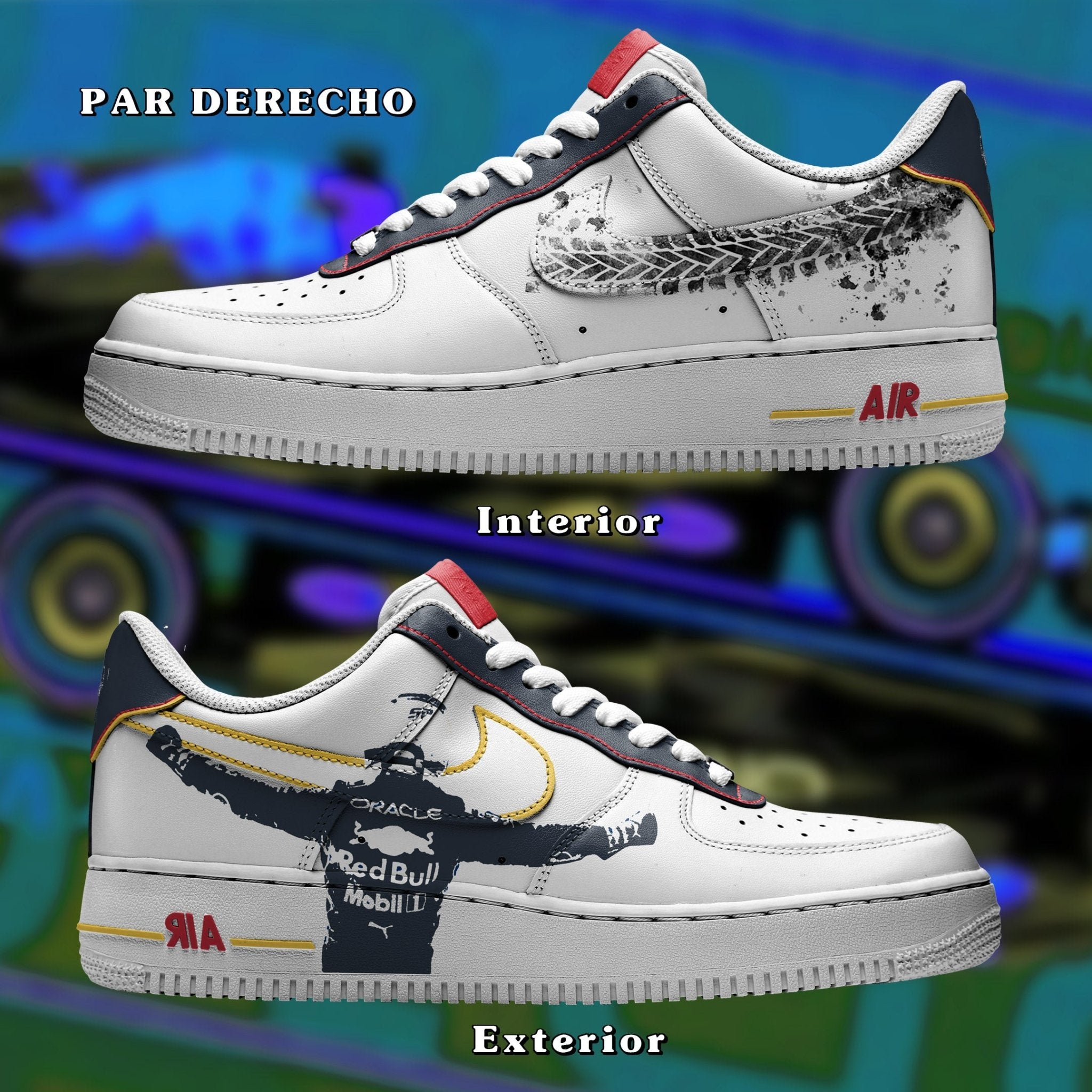 Air Force 1 x Red Bull RB18 - Art Force Custom