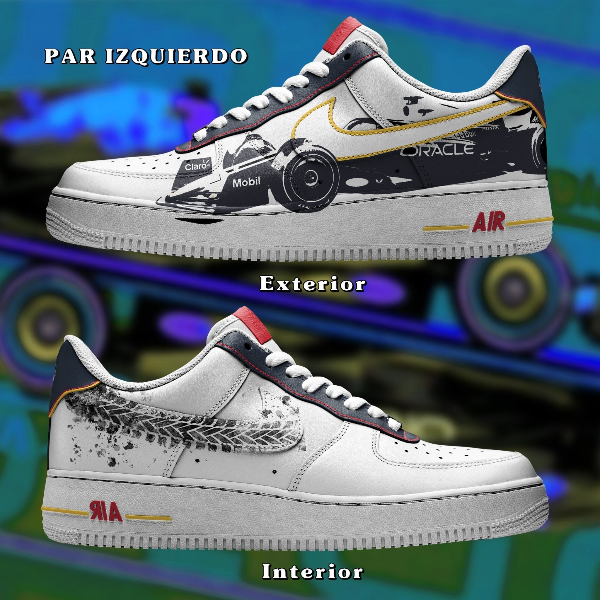 Air Force 1 x Red Bull RB18 - Art Force Custom