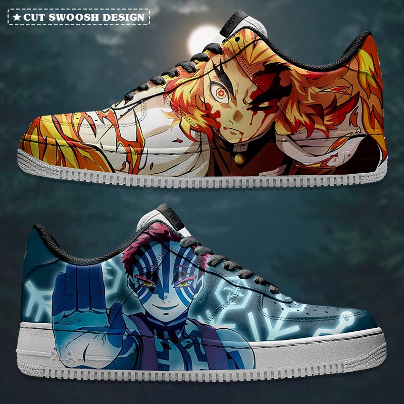 Air Force 1 x Rengoku & Akaza - Art Force Custom