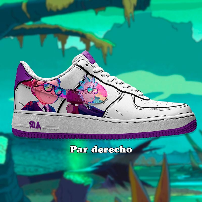 Air Force 1 x Rick & Morty Cartoon - Art Force Custom