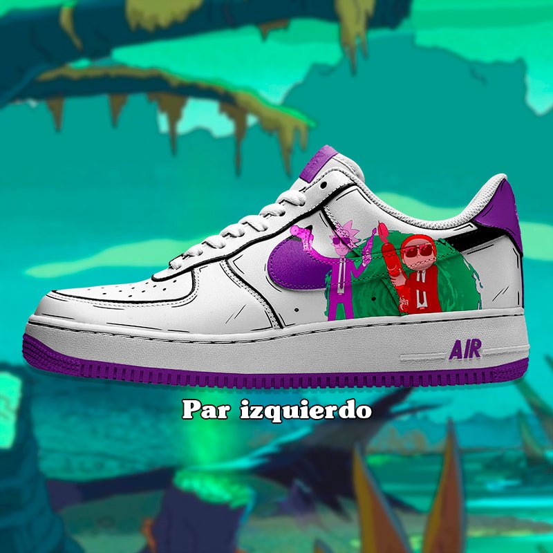 Air Force 1 x Rick & Morty Cartoon - Art Force Custom