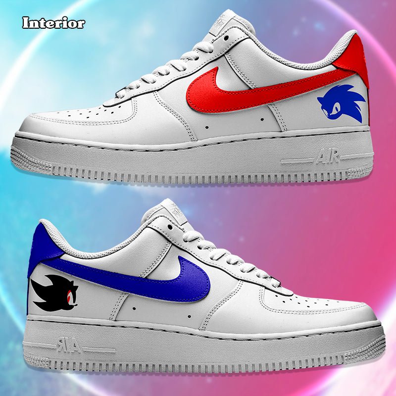 Air Force 1 x Sonic & Shadow - Art Force Custom