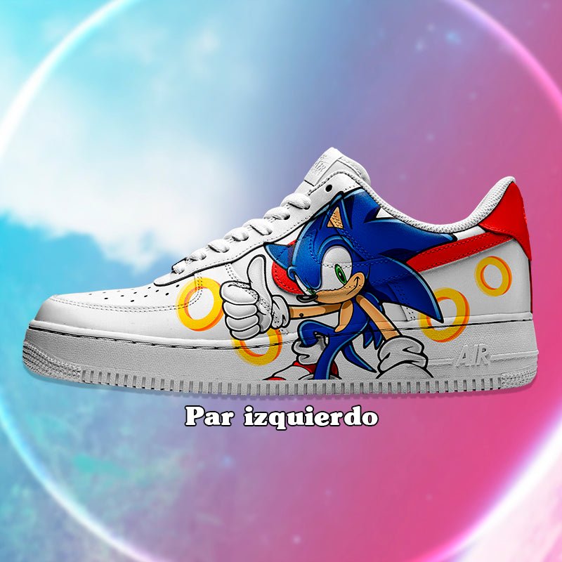 Air Force 1 x Sonic & Shadow - Art Force Custom