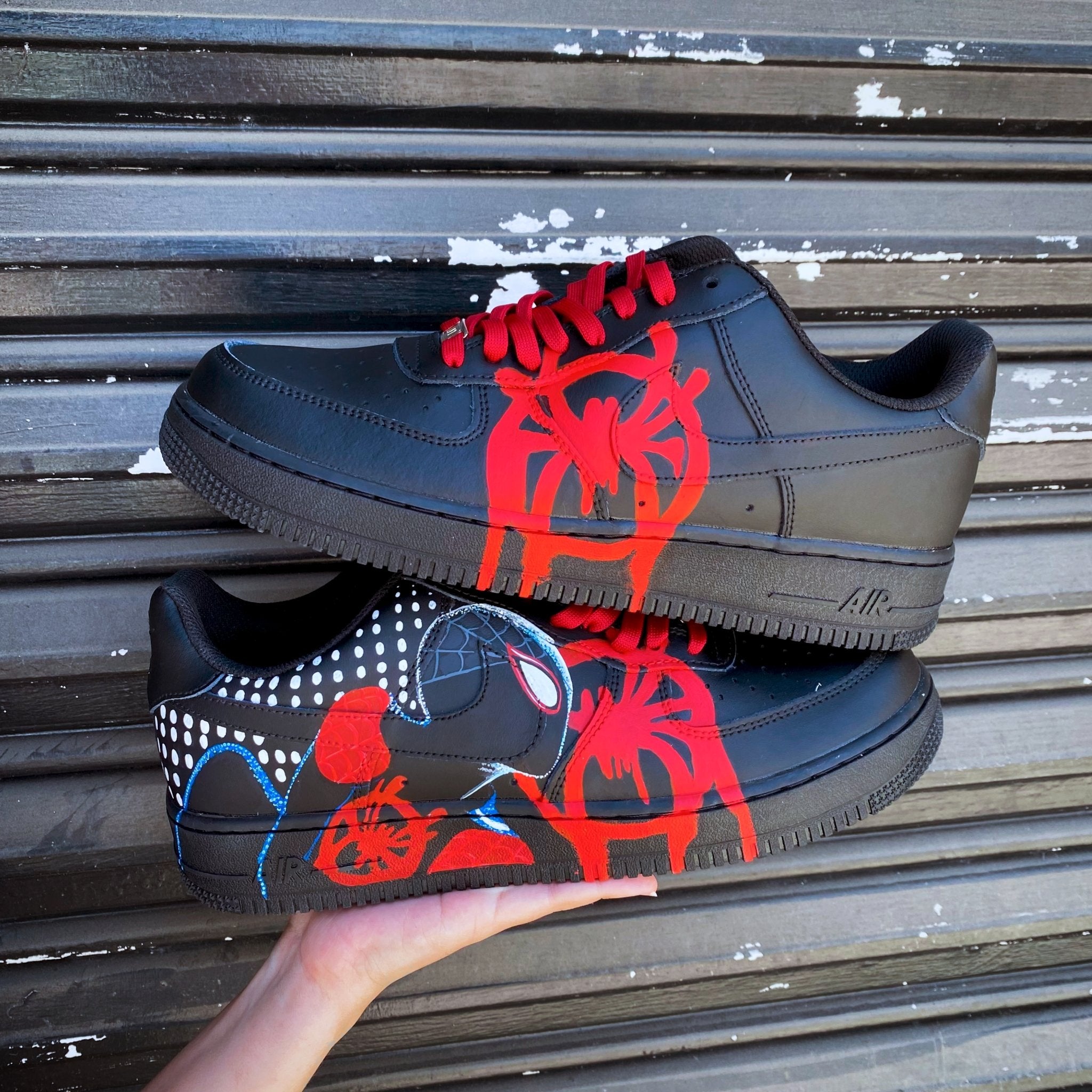 Air Force 1 x Spider Man (Miles Morales) - Art Force Custom