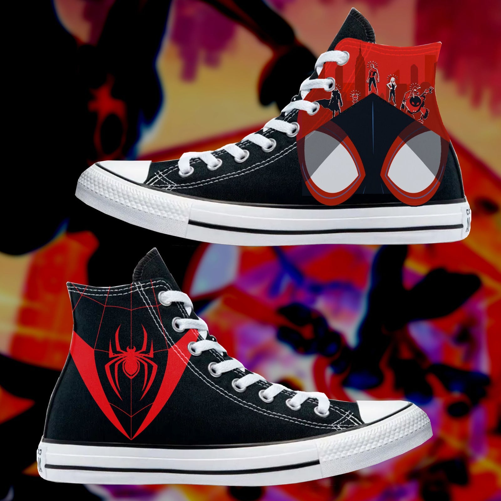 Air Force 1 x Spider Verse - Art Force Custom