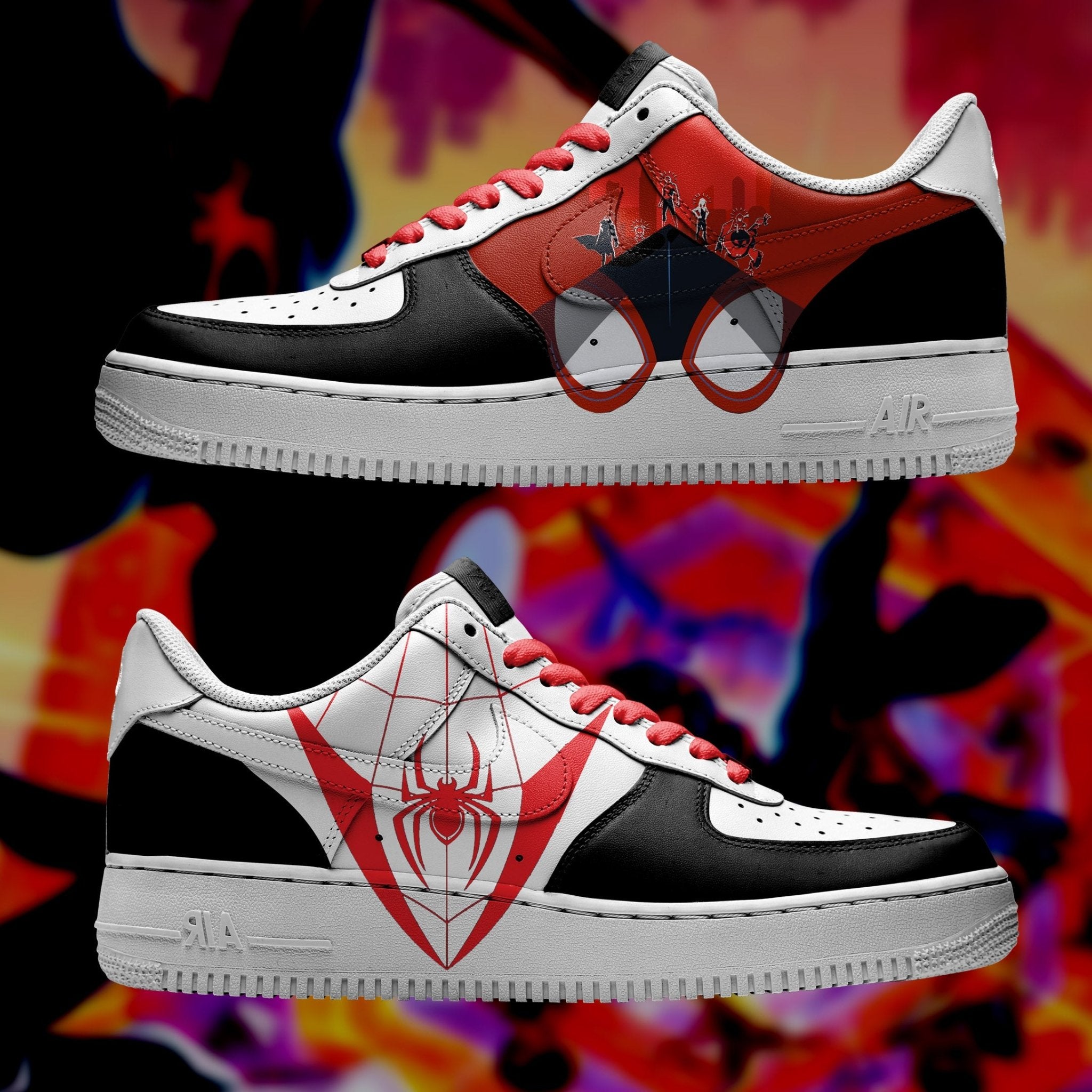 Air Force 1 x Spider Verse - Art Force Custom