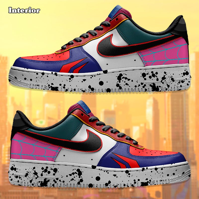 Air Force 1 x Spider Verse Collage - Art Force Custom