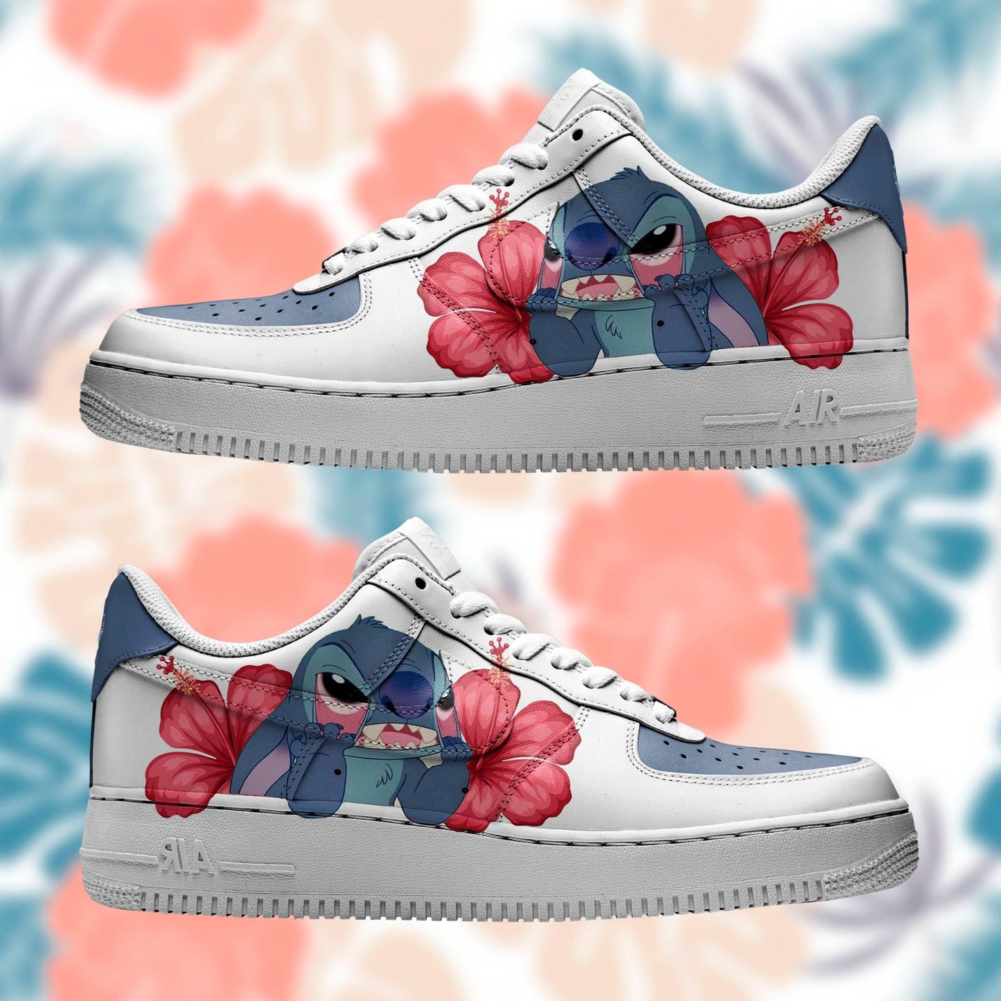 Air Force 1 x Stitch Flores - Art Force Custom