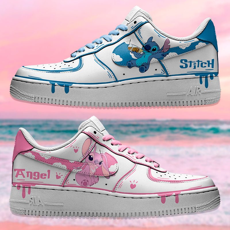 Air Force 1 x Stitch Love Cartoon - Art Force Custom