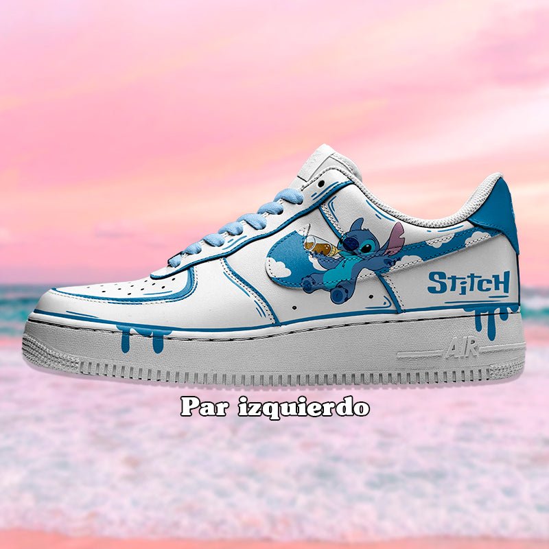 Air Force 1 x Stitch Love Cartoon - Art Force Custom