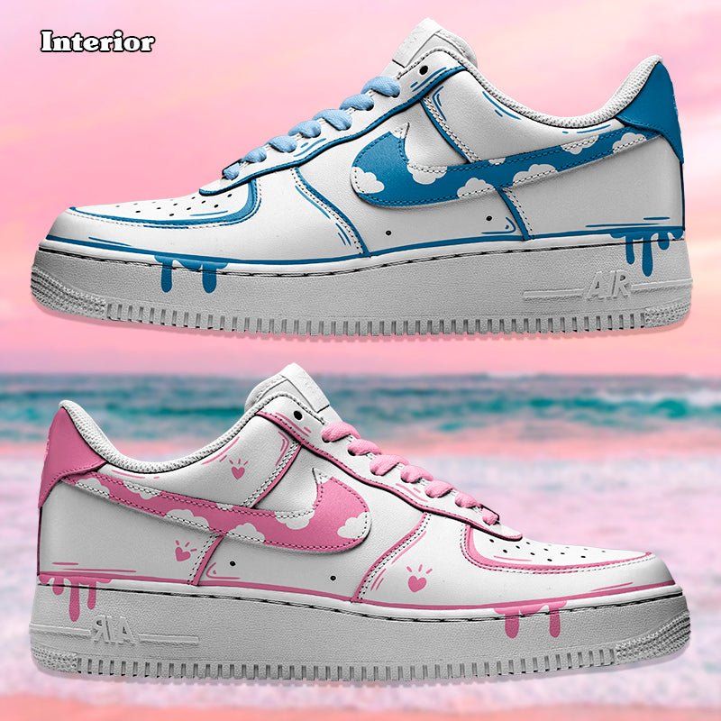 Air Force 1 x Stitch Love Cartoon - Art Force Custom