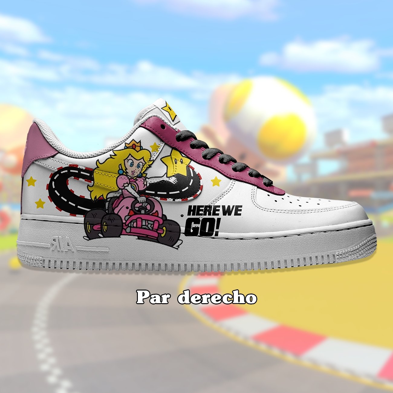 Air Force 1 x Super Mario Kart - Art Force Custom