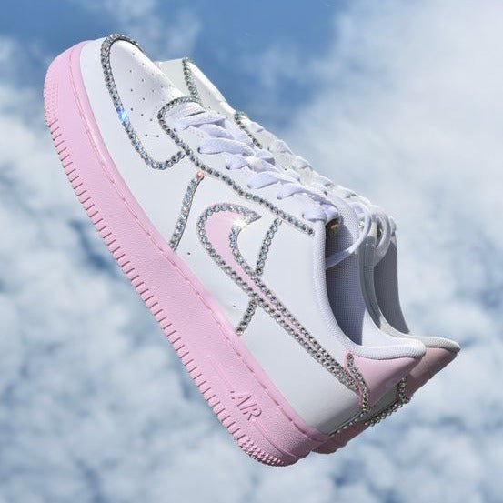 Air Force 1 x Sweet Pink Swarovski - Art Force Custom