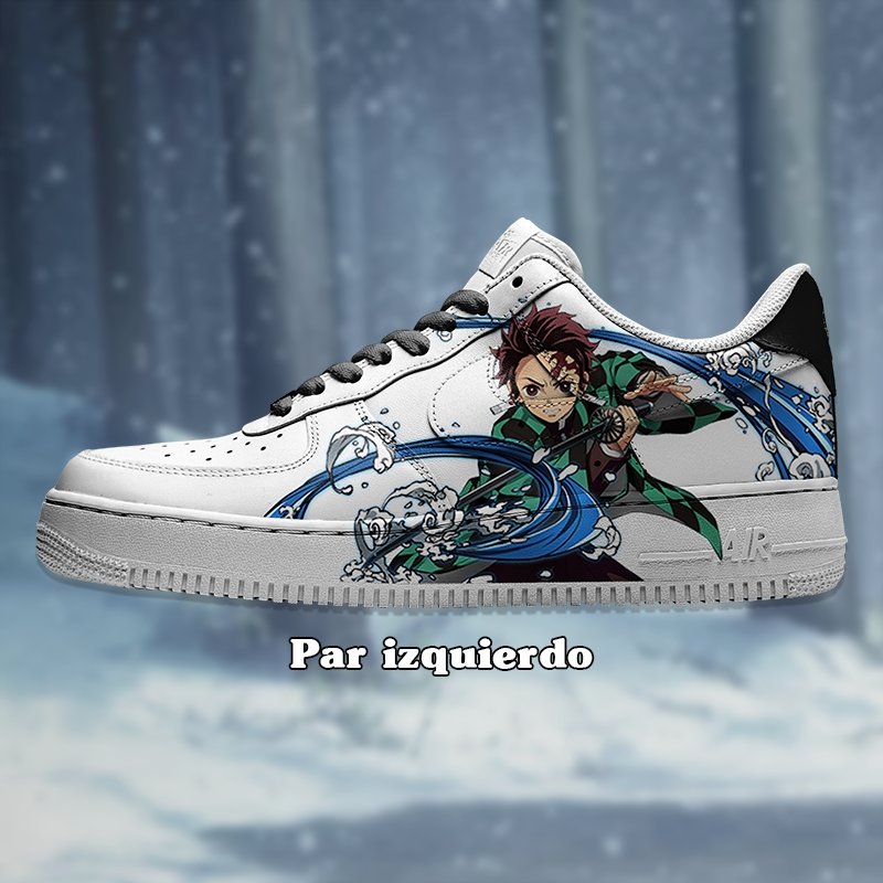 Air Force 1 x Tanjiro y Tomioka - Art Force Custom