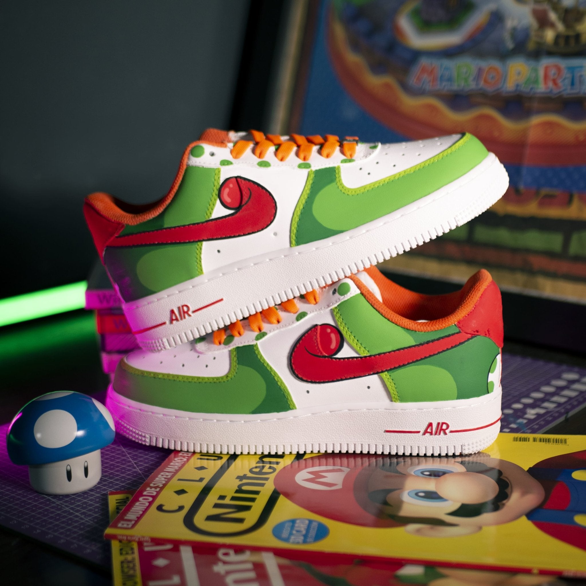 Air Force 1 x Yoshi - Art Force Custom