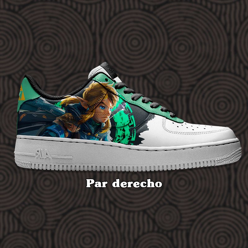 Air Force 1 x Zelda TOTK - Art Force Custom