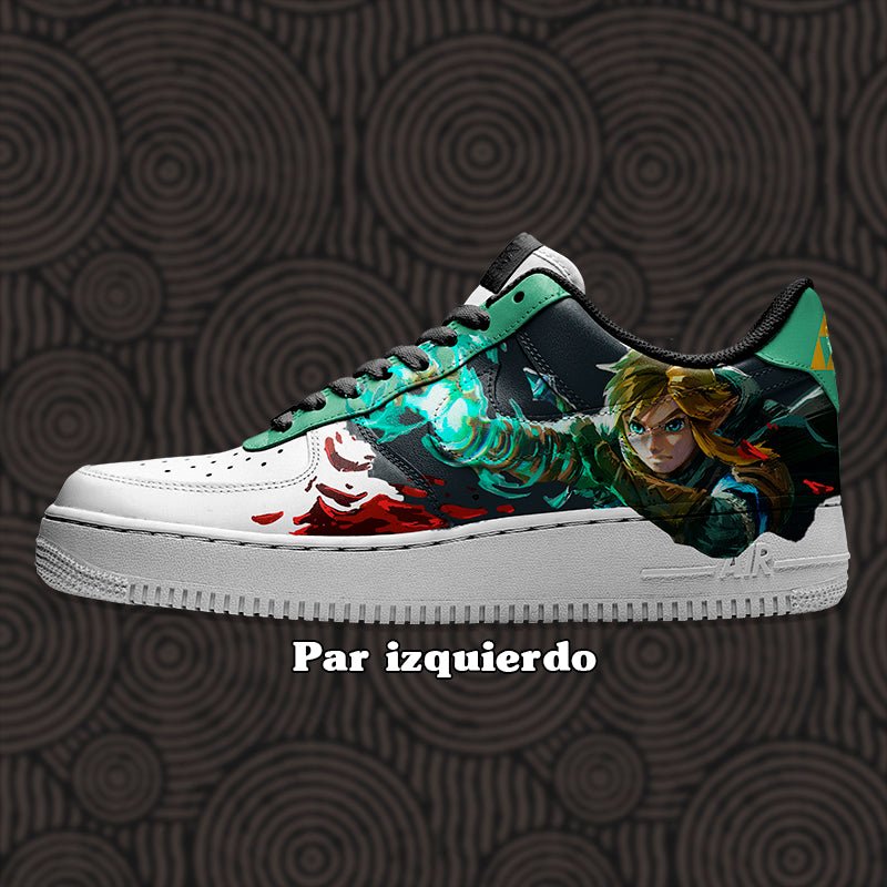 Air Force 1 x Zelda TOTK - Art Force Custom