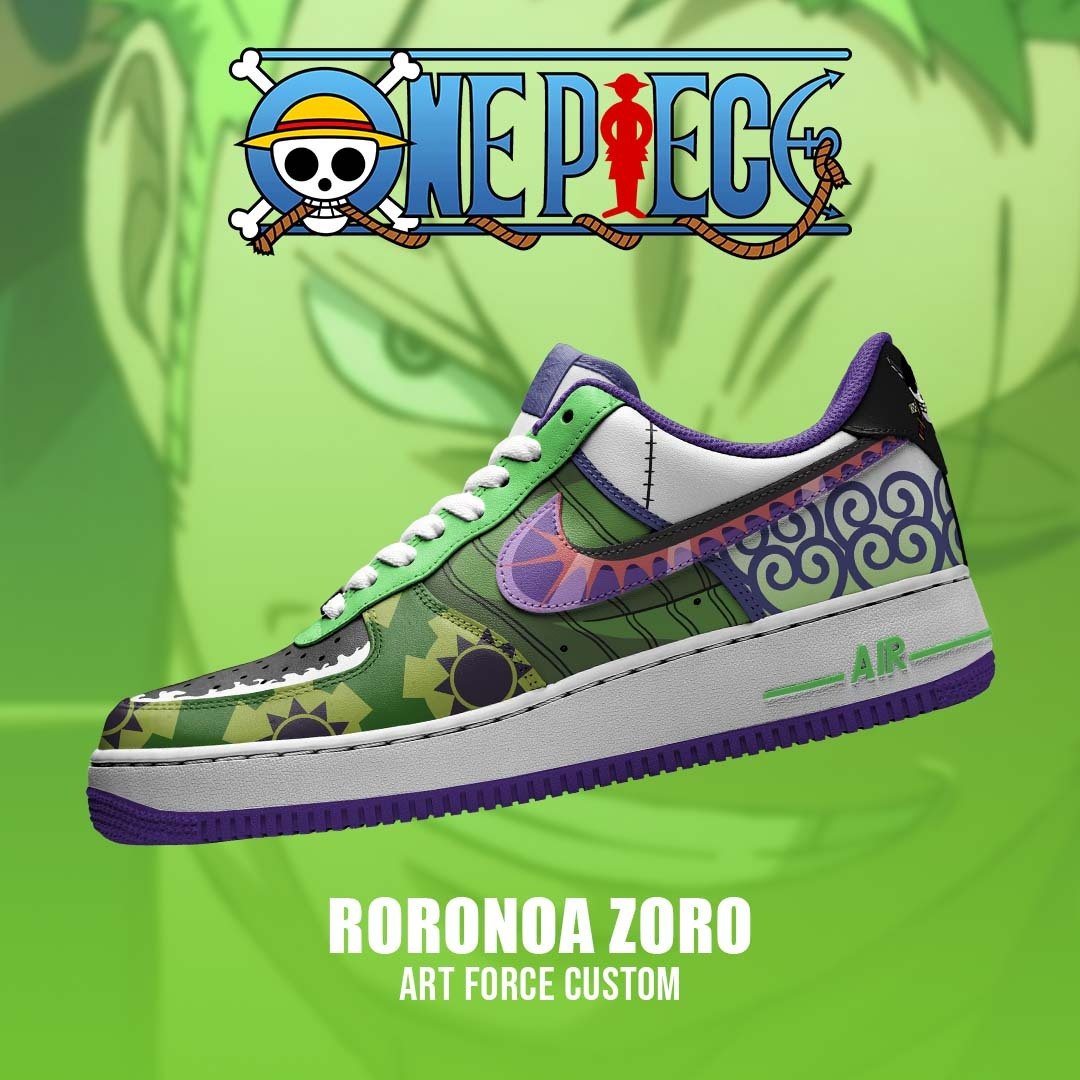 Air Force 1 x Zoro OP - Art Force Custom