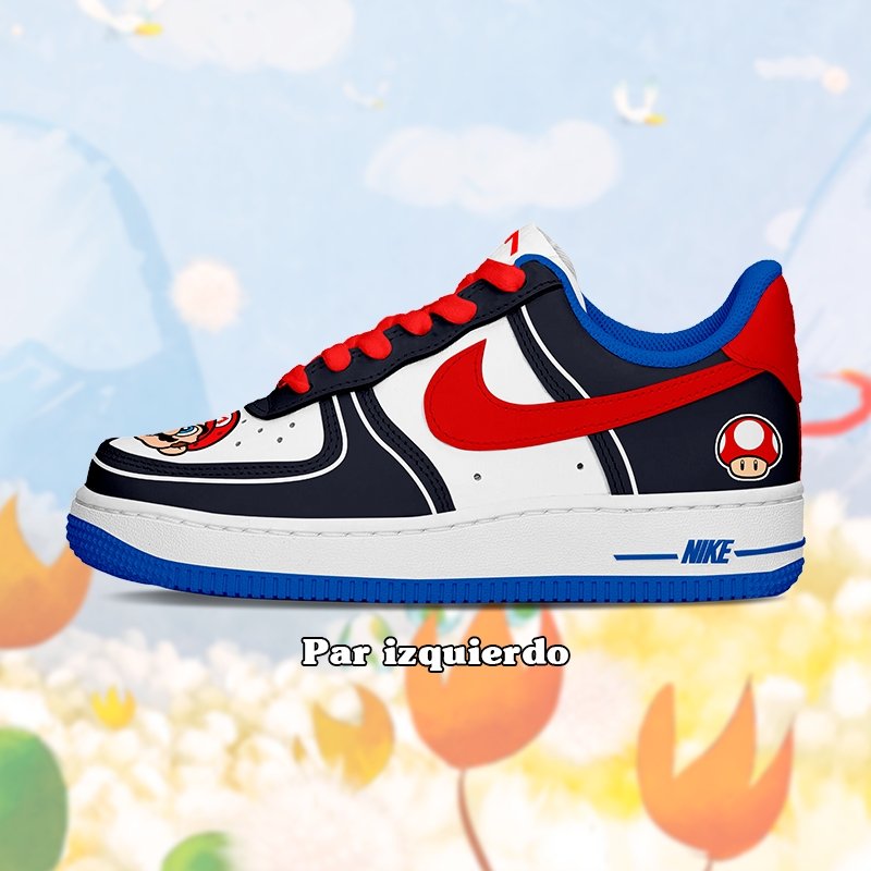 Air Force Niños 1 - Mario Bros - Art Force Custom