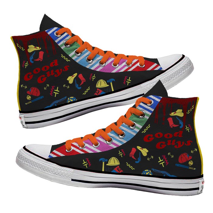 Converse x Chucky - Art Force Custom