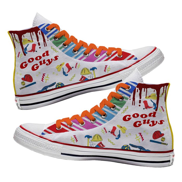 Converse x Chucky - Art Force Custom