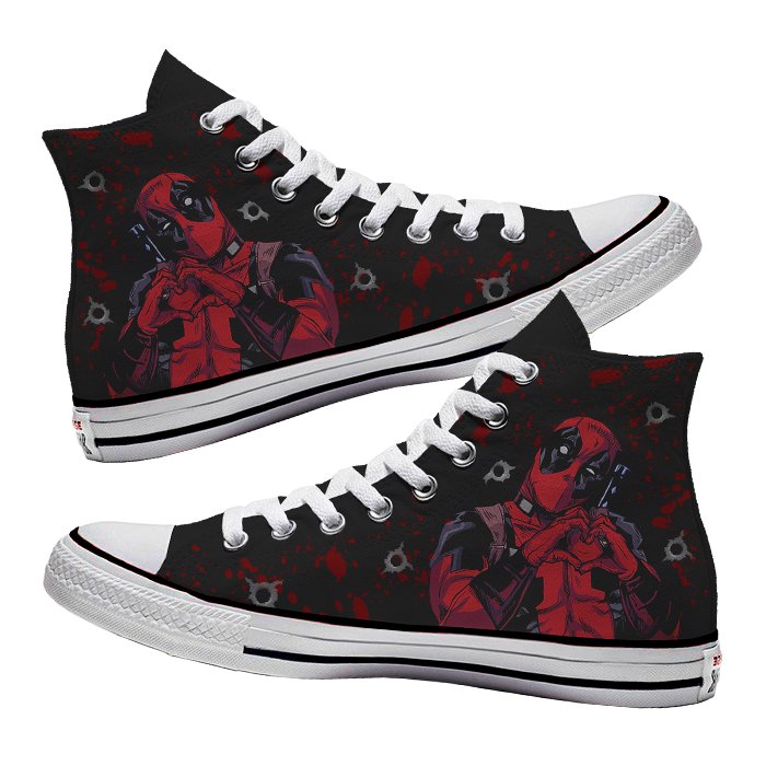 Converse x Deadpool - Art Force Custom